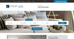 Desktop Screenshot of estelarimoveis.com.br