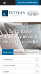 Mobile Screenshot of estelarimoveis.com.br